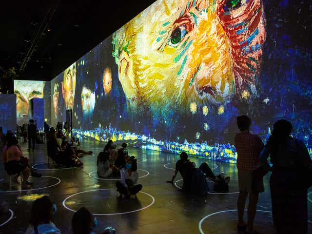 梵高作品展覽，梵高畫展，創意展覽